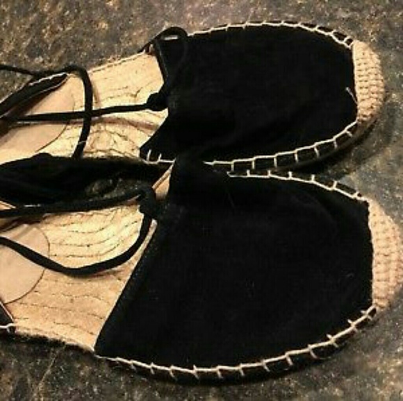 GAP Suede Espadrille Black, Blue, Pink NEW - Picture 7 of 8